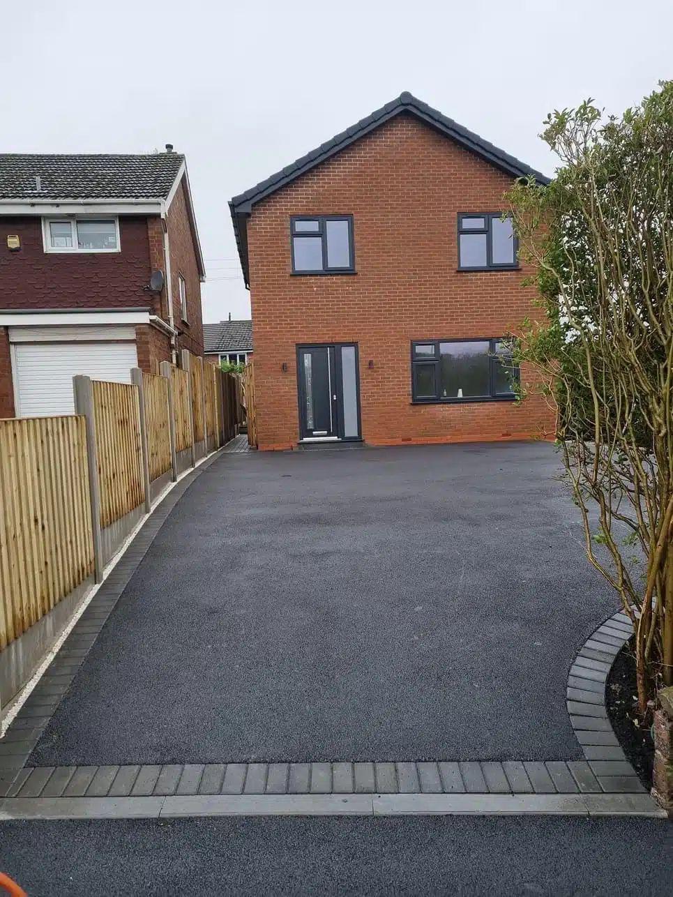 Professional tarmac driveway installation